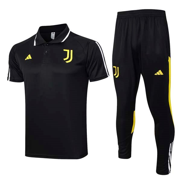 Polo Juventus Set Completo 2023-2024 Nero